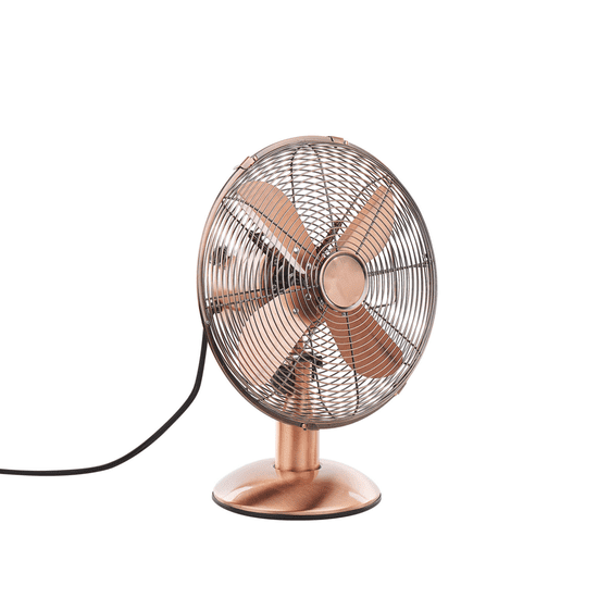 Beliani Stolní ventilátor 42 cm měděný WENSUM