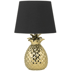 Beliani Stolní lampa zlatá PINEAPPLE