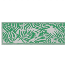 Beliani Venkovní koberec KOTA palmové listy zelené 60 x 105 cm