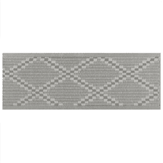 Beliani Venkovní koberec 60 x 105 cm šedý JALNA