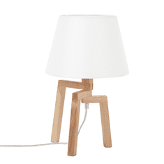 Beliani Stolní lampa bílá 42 cm NALON