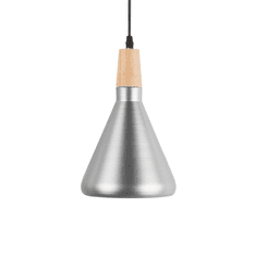Beliani Stropní lampa ve stříbrné barvě ARDA