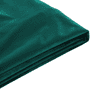 Náhradní povlak pro postel 160 x 200 cm tmavě zelený FITOU