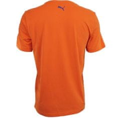 Puma Tričko oranžové S Large NO1 Logo Tee