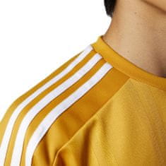 Adidas Tričko žluté S Originals Jacquard 3 Stripes Tshirt