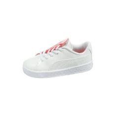 Puma Boty bílé 25 EU Basket Crush Patent