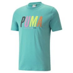 Puma Tričko tyrkysové M Swxp Graphic