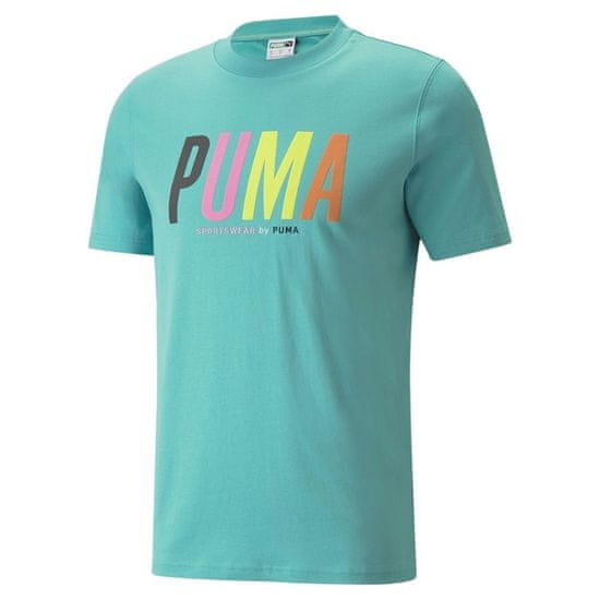 Puma Tričko tyrkysové Swxp Graphic