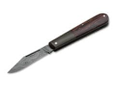Böker Manufaktur 100501DAM Barlow Integral Leopard-Damascus kapesní nůž 6,7cm, damašek