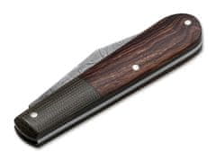 Böker Manufaktur 100501DAM Barlow Integral Leopard-Damascus kapesní nůž 6,7cm, damašek