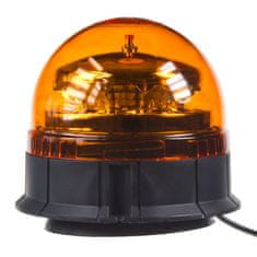 Stualarm PROFI LED maják 12-24V 12x3W oranžový, magnet, ECE R65 (911-90m)