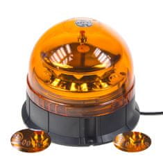 Stualarm PROFI LED maják 12-24V 12x3W oranžový, magnet, ECE R65 (911-90m)