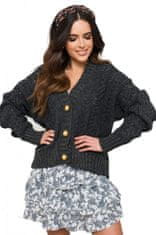 Kamea Kamea Cardigan Karmen K.21.612.07 Grafit-L OS