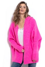 Fobya Dámský svetr Fobya Cardigan F960 Sweet Pink UNI