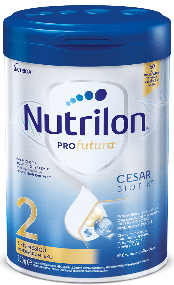 Nutrilon Profutura CESARBIOTIK 2 kojenecké mléko 800 g