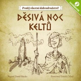 David Bimka (ilustrace Lukáš Fibrich): Gamebook: Děsivá noc keltů