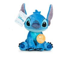 Mikro Trading LILO a STITCH - STITCH plyšový 20 cm sedící na baterie se zvukem