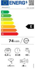 vestavná pračka PLD 126 EBI + bezplatný servis 3 roky