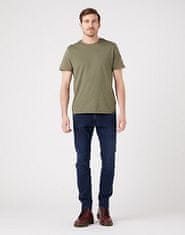 Wrangler Dvoubalení pánských triček WRANGLER W7G9DHX45 2 PACK TEE DUSTY OLIVE Velikost: L