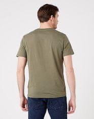 Wrangler Dvoubalení pánských triček WRANGLER W7G9DHX45 2 PACK TEE DUSTY OLIVE Velikost: L