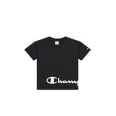 Champion Tričko černé M Crewneck Tshirt