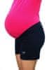 Těhotenské šortky Mama SC03 - BAK černá S