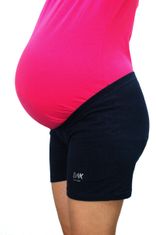 Těhotenské šortky Mama SC03 - BAK černá S