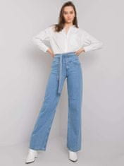 Gemini Dámské široké džíny SP-303 - Fprice 26 jeans-sv.modrá