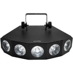 Eurolite LED SCY-500 5x15W CW, DMX, paprskový efekt