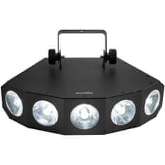 Eurolite LED SCY-500 5x15W CW, DMX, paprskový efekt