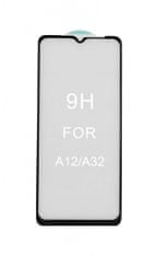 LG Tvrzené sklo na Samsung A12 5D černé 56473
