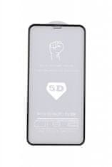 LG Tvrzené sklo iPhone XS Max 5D černé 56307