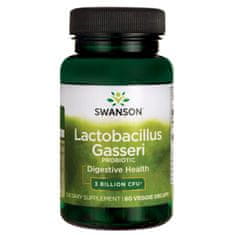 Swanson Lactobacillus Gasseri, 3 miliardy CFU, 60 rostlinných kapslí - EXPIRACE 4/24