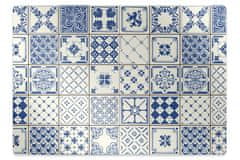 Kobercomat.cz Podložka pod kolečkovou židli azulejos dlaždice 100x70 cm 15 cm