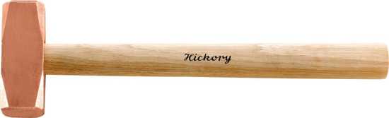 neutraleProduktlinie Měděné kladivo s hickory násadou 250g