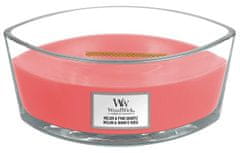 Woodwick svíčka loď Melon & Pink Quartz 453.6 g