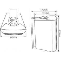 Adastra BC5-W, nástěnný 5,25" reproduktor, 45W, bílý, cena/pár