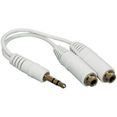 AV:link redukce 1x Jack 3.5mm stereo samec - 2x Jack 3.5 mm stereo samice