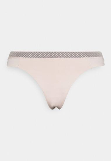 Calvin Klein Dámské tanga QF6307E - TRN - Pudrová - Calvin Klein