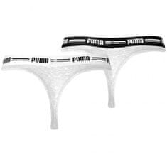 Puma Dámská tanga 2Pack 907854 05 Grey - Puma L