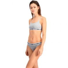 Puma Dámská tanga 2Pack 907854 05 Grey - Puma L