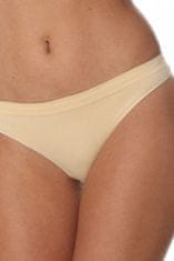 Dámská tanga 00182A beige - BRUBECK Béžová S