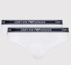 Emporio Armani Dámské kalhotky - 163334 2R227 00010 - bílá - Emporio Armani L Bílá