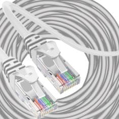 Izoksis 22532 Síťový kabel RJ45-RJ45, 30 m, šedá