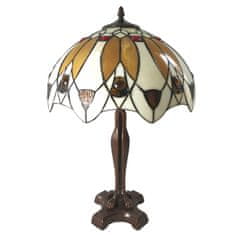 Clayre & Eef Stolní lampa Tiffany ART DECO 5LL-6069