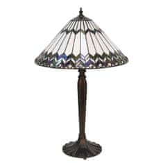 Clayre & Eef Stolní lampa Tiffany ART DECO 5LL-5985