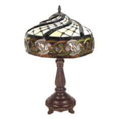 Clayre & Eef Stolní lampa Tiffany ART NOUVEAU 5LL-6136