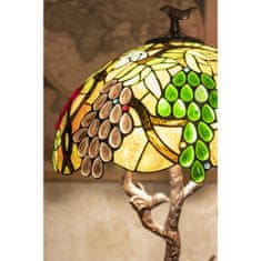 Clayre & Eef Stolní lampa Tiffany BIRDS 5LL-6130