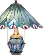 Clayre & Eef Stolní lampa Tiffany ART DECO 5LL-5829