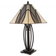 Clayre & Eef Stolní lampa Tiffany ART DECO 5LL-5913